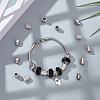 Unicraftale 80Pcs 2 Style 201 Stainless Steel European Beads STAS-UN0048-16-2