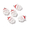 Christmas Theme Opaque Resin Pendants FIND-E025-14-1