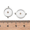304 Stainless Steel & Mustard Seed Connector Charms SA-CBA5608-04P-3