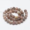 Natural Sunstone Beads Strands G-R446-6mm-30-2