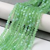 Imitation Jade Glass Beads Strands EGLA-A034-T3mm-MB09-2