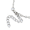 Alloy Pendant Necklaces NJEW-H031-01B-P-4