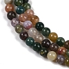 Natural Indian Agate Bead Strands X-G-A130-3mm-K12-5