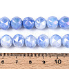 Anti-Tarnish Electroplate Glass Beads Strands X-GLAA-N010-10mm-08-3