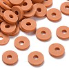 Handmade Polymer Clay Beads X-CLAY-Q251-6.0mm-44-1