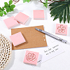 Square Rubber Scrapbooking Stamp DIY-WH20009-08C-4