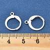 304 Stainless Steel Leverback Earring Findings STAS-D448-041S-3