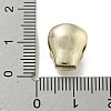 Brass Micro Pave Black Cubic Zirconia Beads ZIRC-P119-21G-02-3