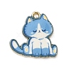 Alloy Enamel Pendants ENAM-WH0001-32LG-06-1