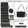 DIY PU Leather Braided Women's Crossbody Handbag Making Kits DIY-WH0349-47A-2