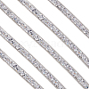 5 Yards Self Adhesive Resin Rhinestone Tape DIY-SP0002-49E-1
