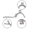 Iron Purse Frame Handle for Bag Sewing Craft Tailor Sewer FIND-PH0015-24-6