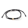 Unisex Adjustable Nylon Thread Braided Bead Bracelets BJEW-JB05832-01-1