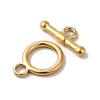 Ion Plating(IP) 304 Stainless Steel Toggle Clasps STAS-H212-19G-2