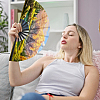 Cloth Hand Held Fan LS-DIY-WH0579-95B-5