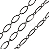 304 Stainless Steel Oval Link Chains CHS-P007-16EB-1