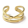 304 Stainless Steel Open Cuff Ring RJEW-H215-02G-2