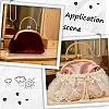 2Pcs 2 Colors Flower Iron Kiss Lock Purse Frame Handle PURS-CN0001-09-5