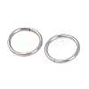 Tarnish Resistant 304 Stainless Steel Open Jump Rings Jump Rings LS-STAS-N015-04-10x1mm-1