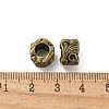 Tibetan Style Alloy European Beads TIBE-P003-03AB-2