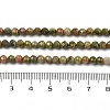 Natural Unakite Beads Strands G-G189-D14-03-5