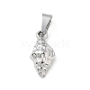 304 Stainless Steel Pendants SA-CBA34D4-02A-P-1