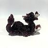 Natural Garnet Dinosaur Display Decorations WG87302-10-1