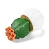 Resin Simulation Potted Cactus DJEW-F019-01H-2