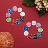 72Pcs 9 Colors Alloy Enamel Pendants ENAM-SZ0001-79A-01-6