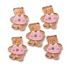 2-Hole Printed Opaque Resin Buttons LS-RE-CBAD26B-24-1