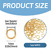 20g Brass Open Jump Rings FIND-TA0010-69E-G-4