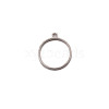 Zinc Alloy Open Back Bezel Pendants FIND-WH0094-48P-1