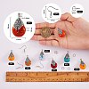 DIY Teardrop Dangle Earring Making Kit DIY-SZ0008-36-2