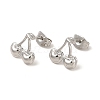 Non-Tarnish 304 Stainless Steel Stud Earrings for Women EJEW-I281-40P-1