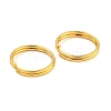 Brass Split Rings KK-N254-34G-2