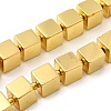 Electroplate Glass Beads Strands EGLA-F166-03B-3