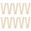 SUPERFINDINGS 10Pcs Alloy Bikini Clips FIND-FH0009-22G-1