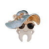 Enamel Brooch Pin JEWB-Z031-11KCG-1