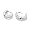 Tarnish Resistant 202 Stainless Steel Huggie Hoop Earrings X-EJEW-O087-09A-P-2