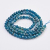 Natural Apatite Beads Strands G-F568-077-2mm-2