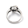 925 Sterling Silver Adjustable Ring Components STER-C011-12AS-3