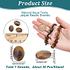  1 Strand Natural Tiger Eye Beads Strands G-NB0004-22-2