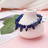 Kissitty 4 Strands 4 Style Natural Lapis Lazuli Beads Strands G-KS0001-12-5