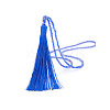 Velvet Long Tassel Pendant Necklaces WGB6ED0-10-1