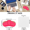 1Pc PU Leather Glasses Case AJEW-CN0006-94C-2