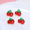 Transparent Resin Imitation Fruit Pendants INS-PW0001-02D-01-1