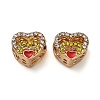 Alloy Enamel European Beads FIND-Q115-10G-1