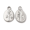 Non-Tarnish 304 Stainless Steel Pendants STAS-H212-23P-1