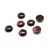 Dyed & Heated Natural Tiger Eye Gemstone Cabochons G-T020-8mm-19-1