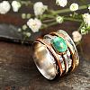 Retro Alloy Turquoise Finger Rings FS-WG5E832-03-1